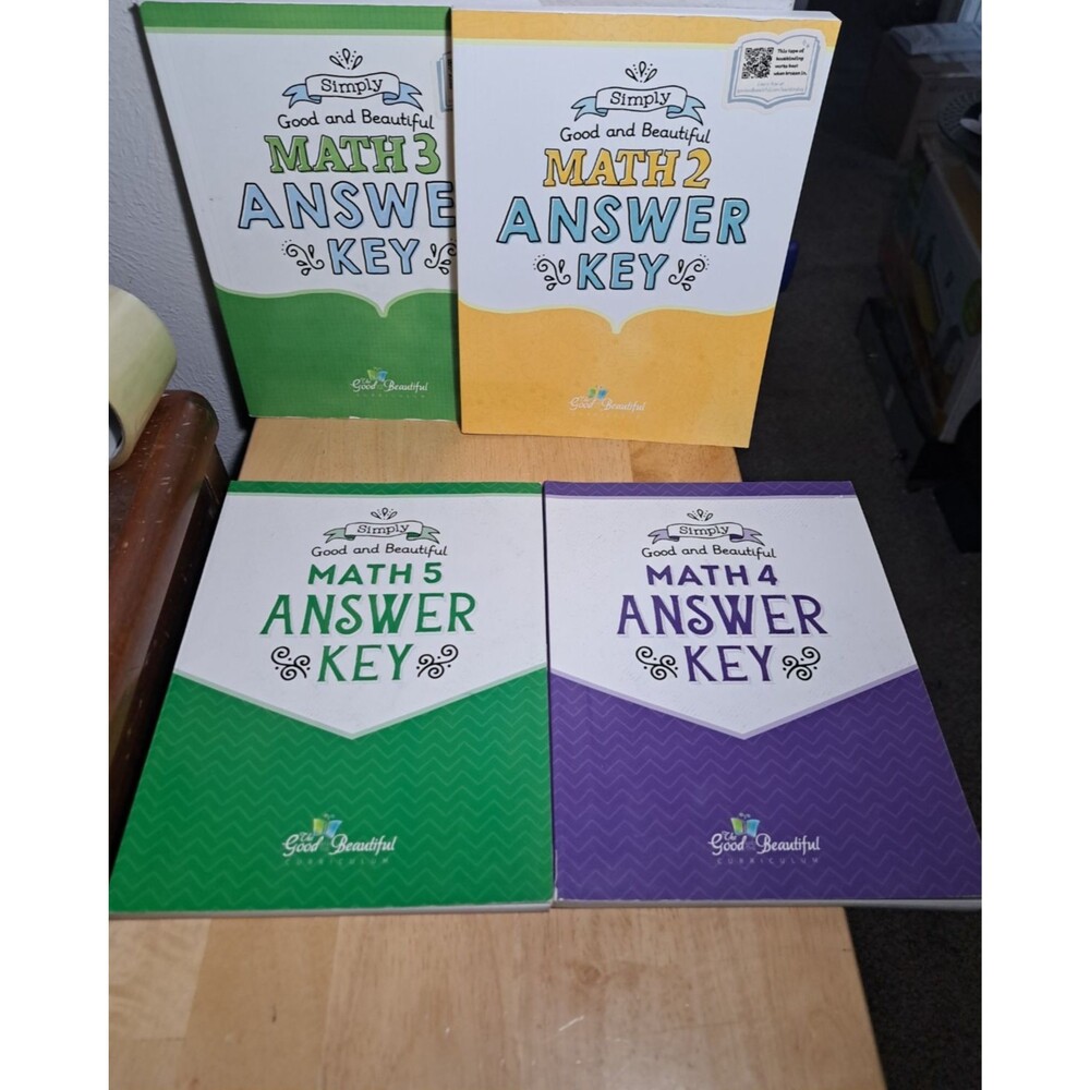 The Good and the Beautiful Math 2,3,4,5 ANSWER KEYS